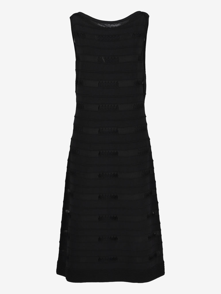 Malo Black Sleeveless Dress WCV241010142  Malo 