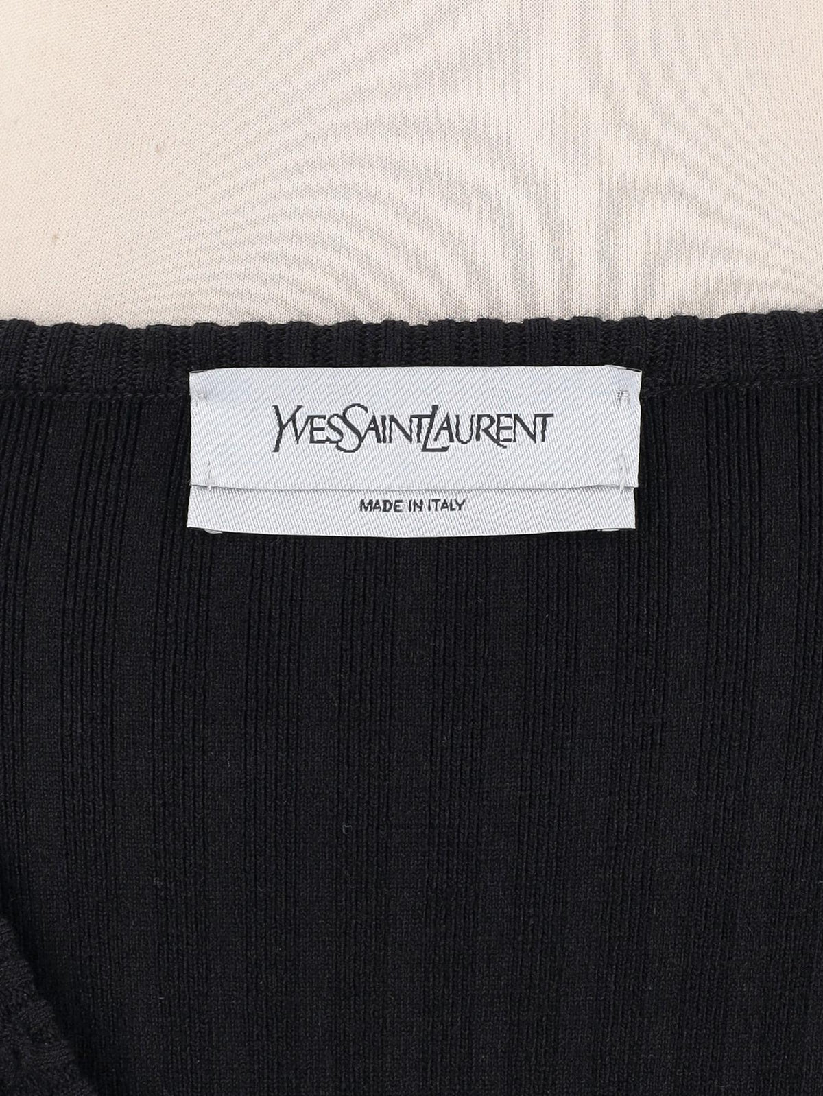 Yves Saint Laurent Knitted Dress with Voluminous Skirt CVM26.22.19  Yves Saint Laurent 