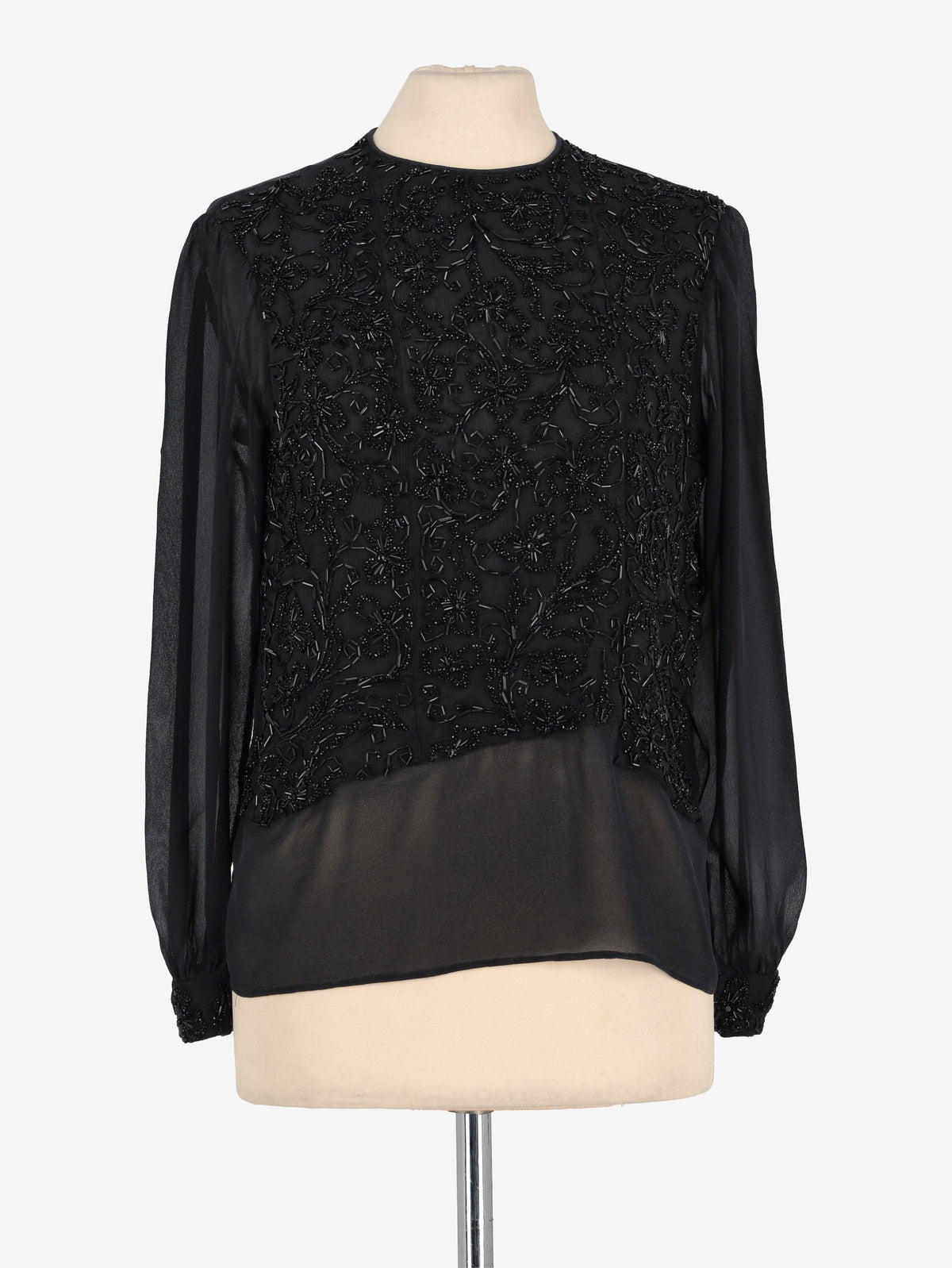 Vintage Semi-Sheer Blouse W261103.2  Vintage 