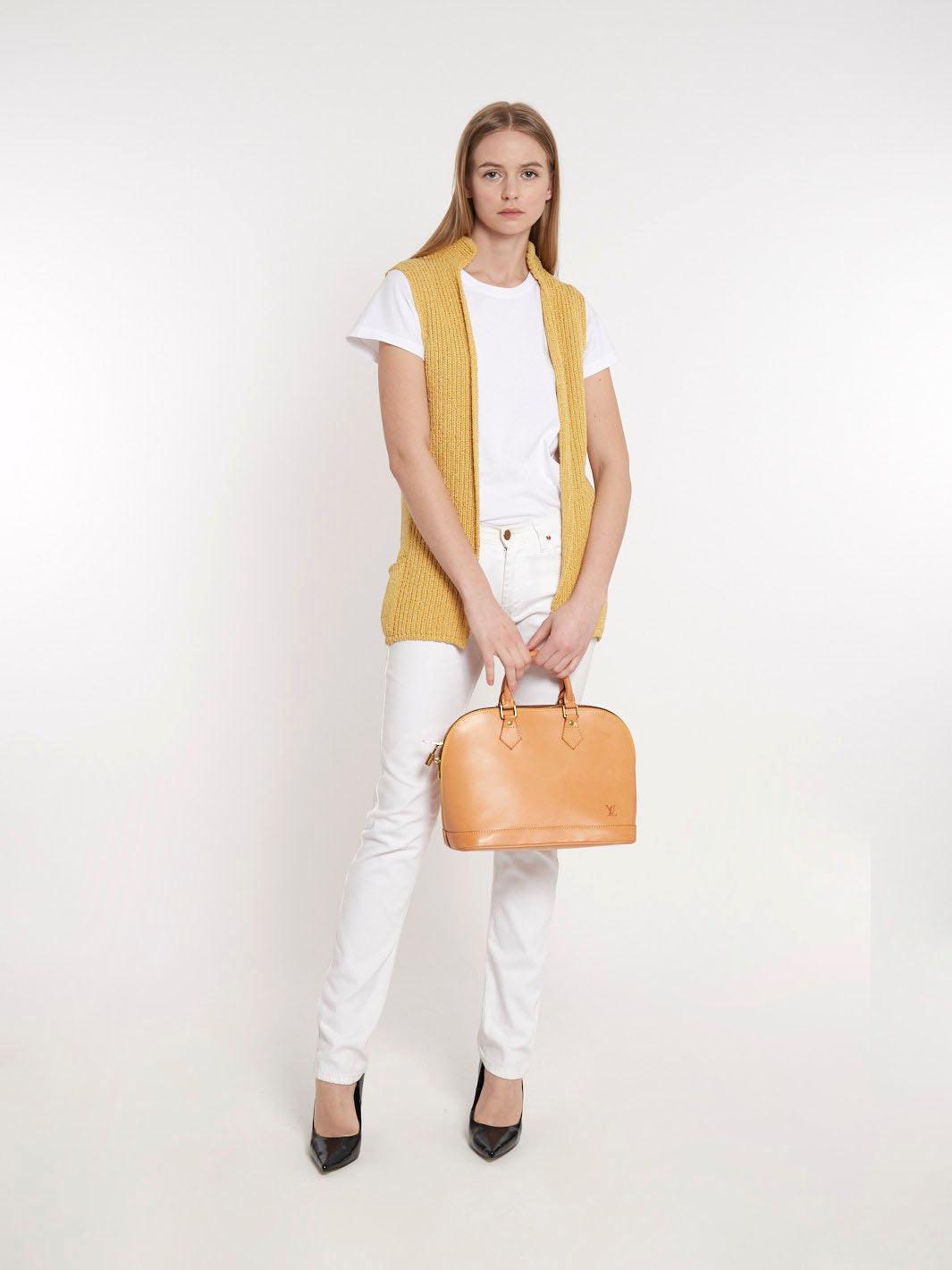 1970s Missoni yellow ochre coloured vest 11022214  Missoni 