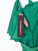 Y2K Alessandro De Benedetti green evening dress with ruffles W22051924  Alessandro De Benedetti 
