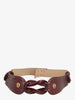 Pirovano Burgundy Cocco Belt
