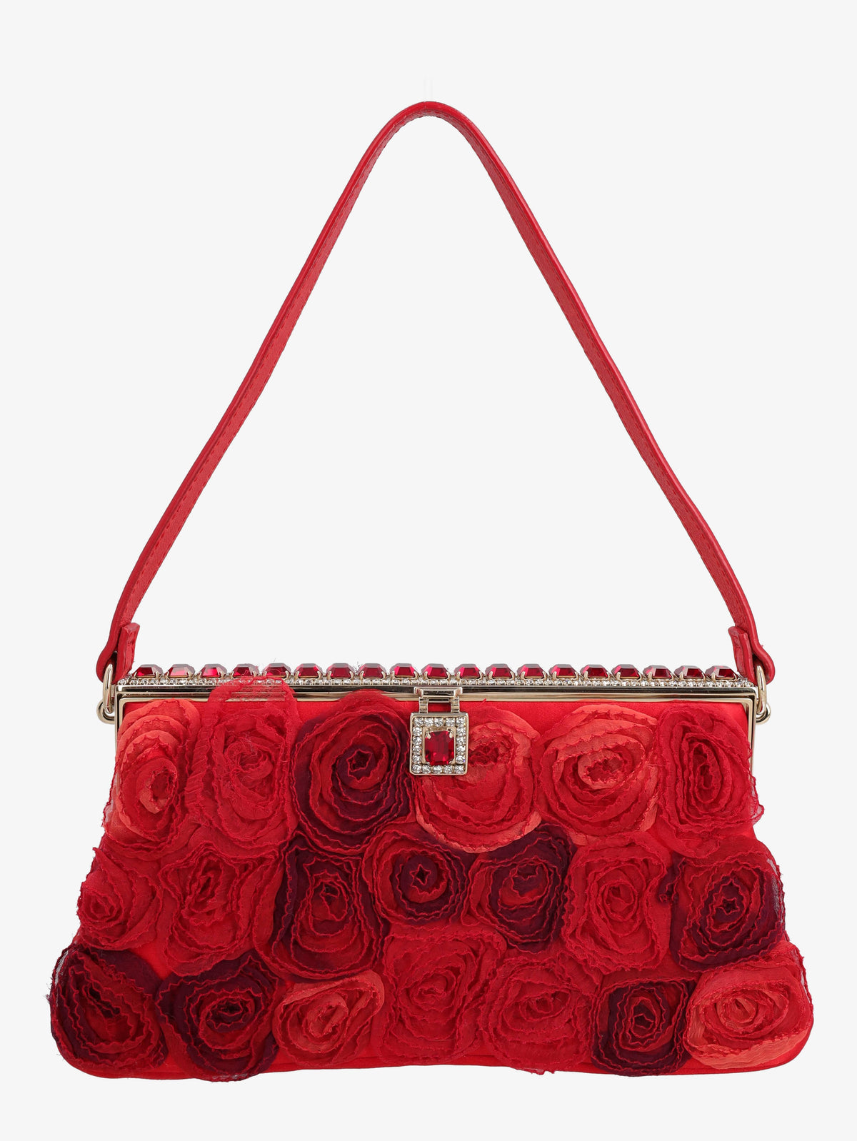 Valentino Silk Roses Clutch B4625.18  Valentino 