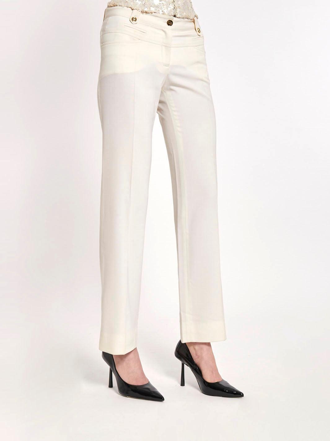 Y2K Dolce&Gabbana pants in cream-coloured wool W2203021  Dolce & Gabbana 