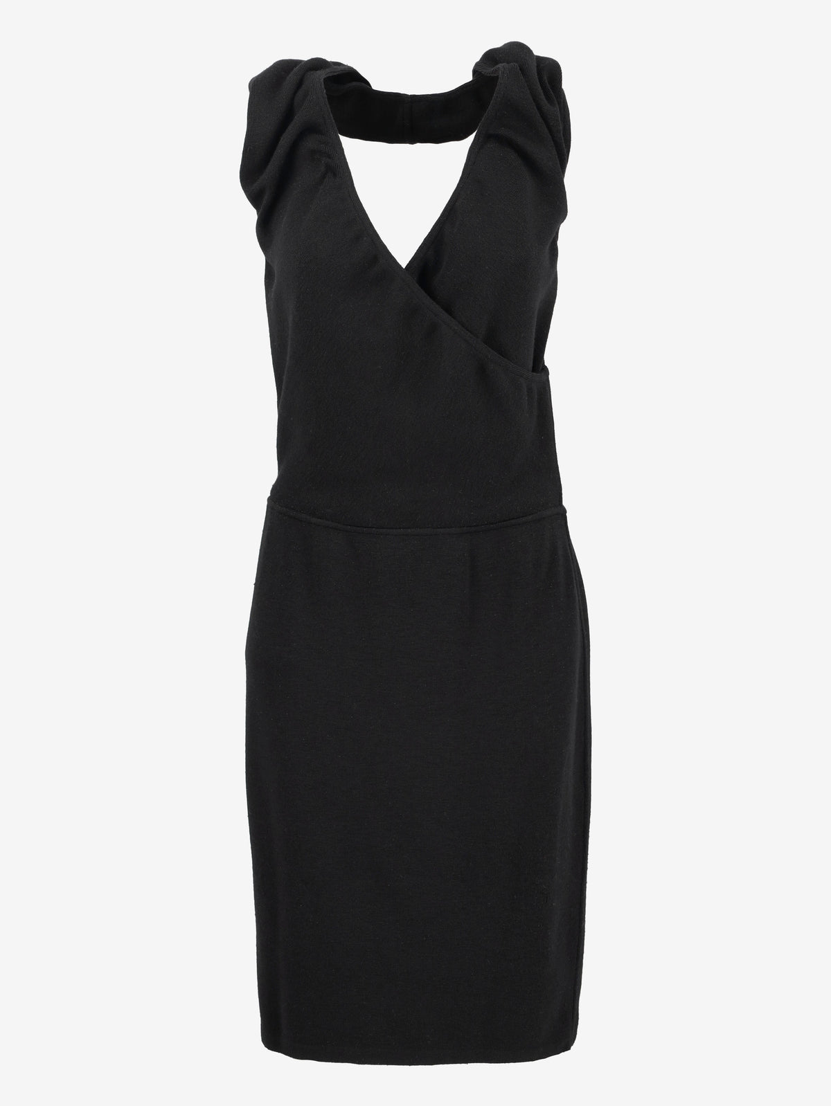 Alaïa Wool Hourglass Dress DM10043125  Alaïa 