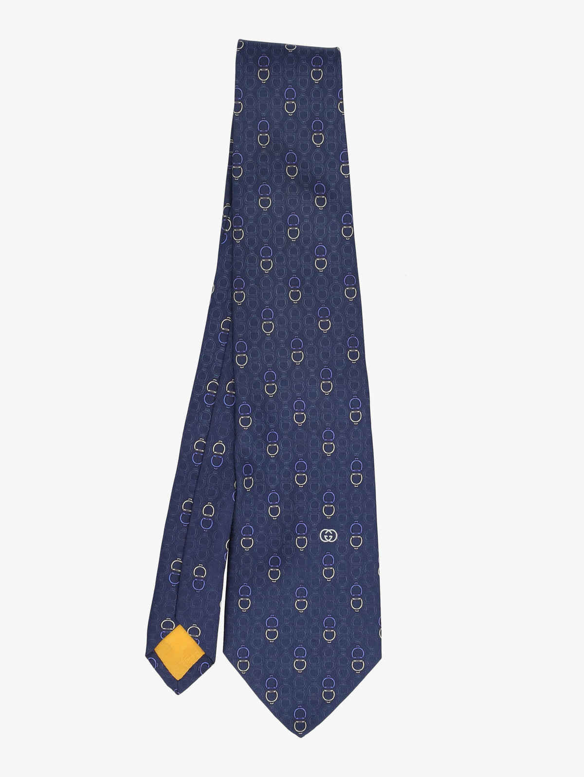 Gucci Horsebit Patterned Tie