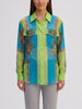 Versus Versace 1990s Shirt in Silk Organza MR205443  Versace 