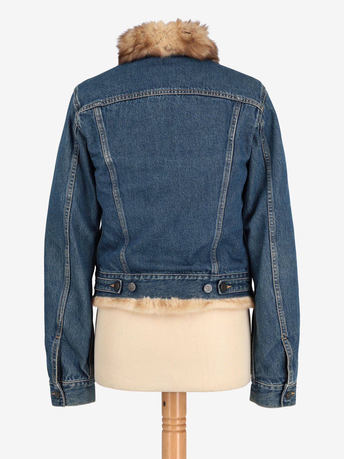 Simonetta Ravizza Jeans Jacket With Fur WCV161224_89  Simonetta Ravizza 