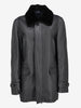 Larusmiani FW15 Deer Leather Bomber Jacket with Fur Collar WCV26.1.1  Larusmiani 