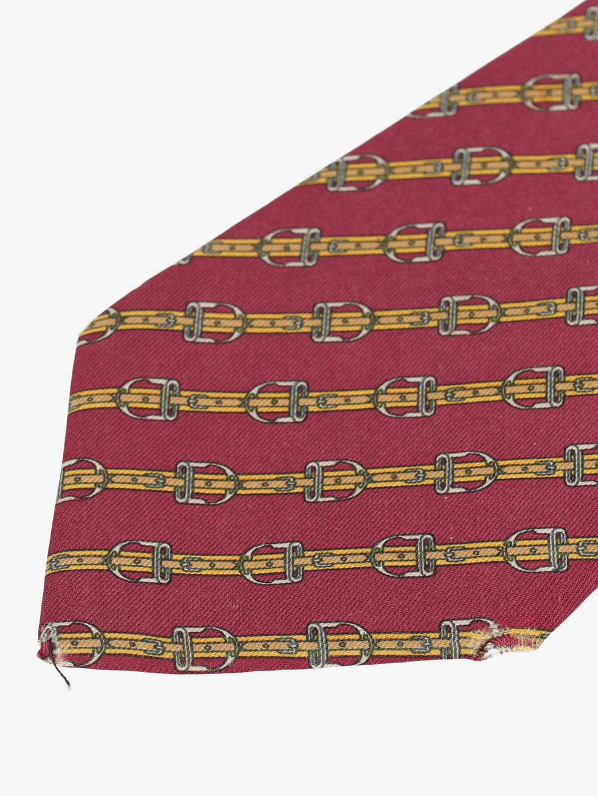 Hermès Bridle Print Tie 161225.35  Hermes 
