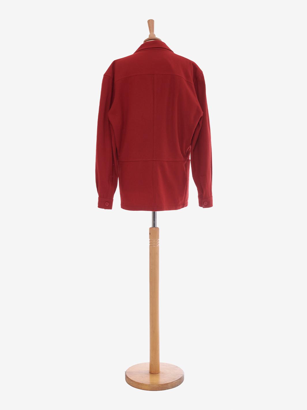 Trussardi 红色羊毛夹克
