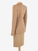 Basile Beige Two-Piece With Leather Inserts W2511.55  Basile 