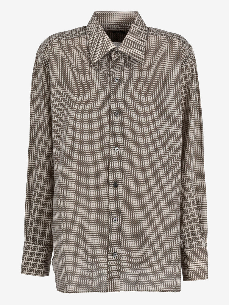 Tom Ford Classic Patterned Shirt MU251211.1  Tom Ford 