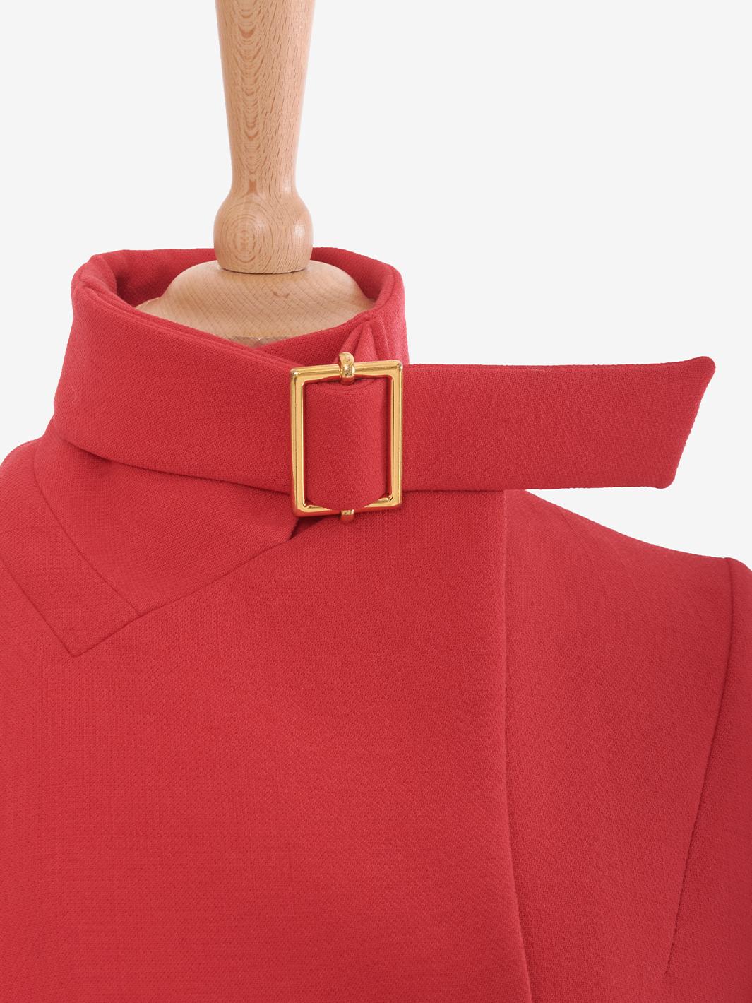 Cappotto Marni in lana rossa