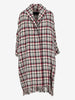 Ermanno Scervino Knit Coat with Graphic Houndstooth Pattern CVM26.22.29  Ermanno Scervino 