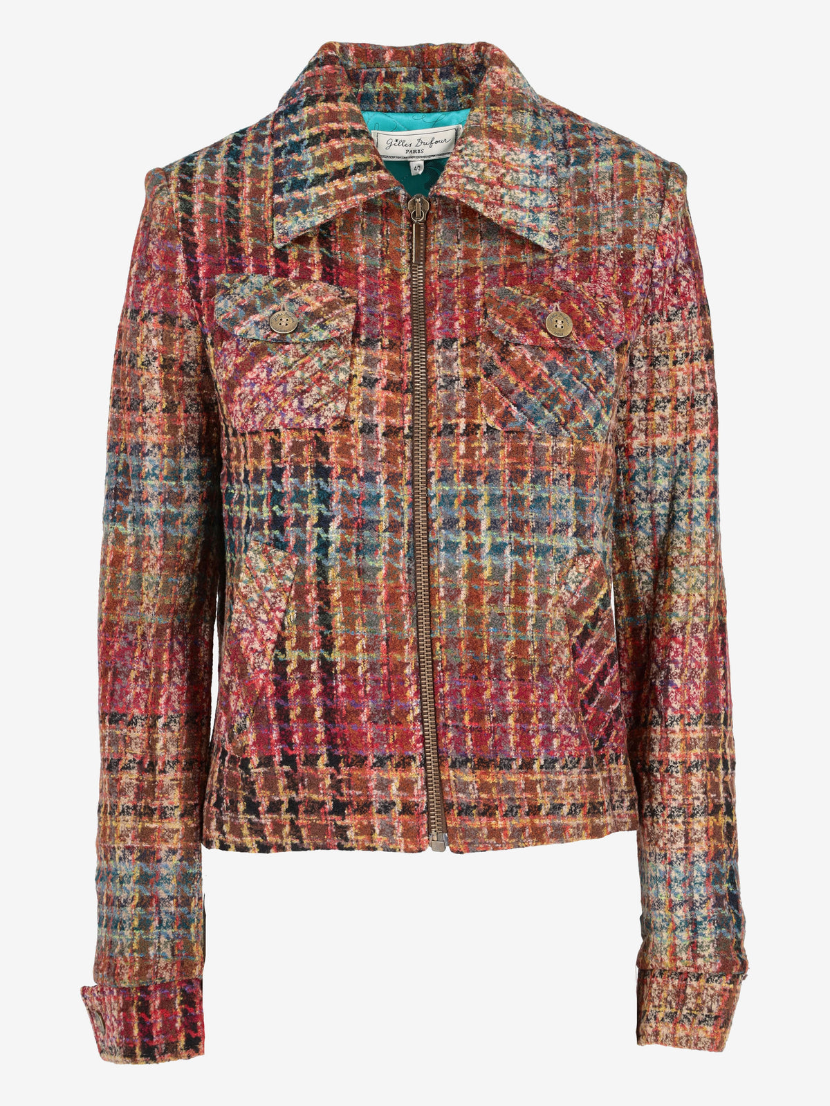Gilles Dufour Tweed Jacket W2511.59  Gilles Dufour 