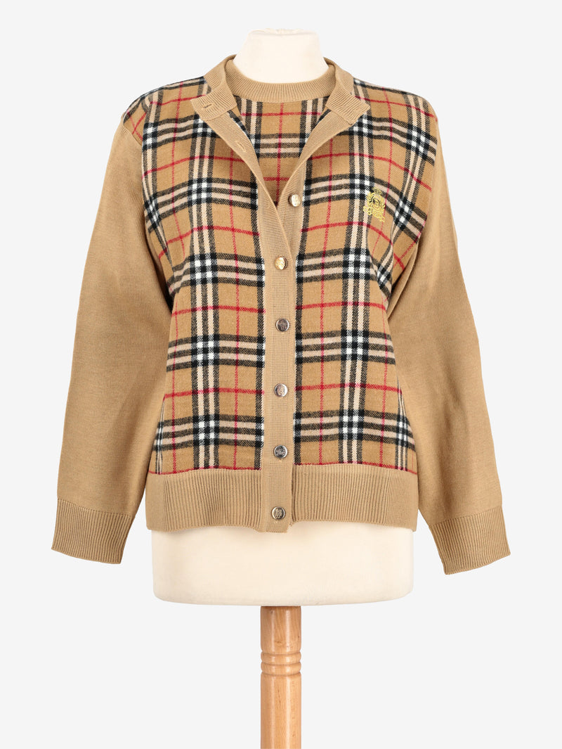 Burberry Beige Check Set W24121241  Burberry 
