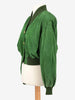 Trussardi Green Suede Jacket
