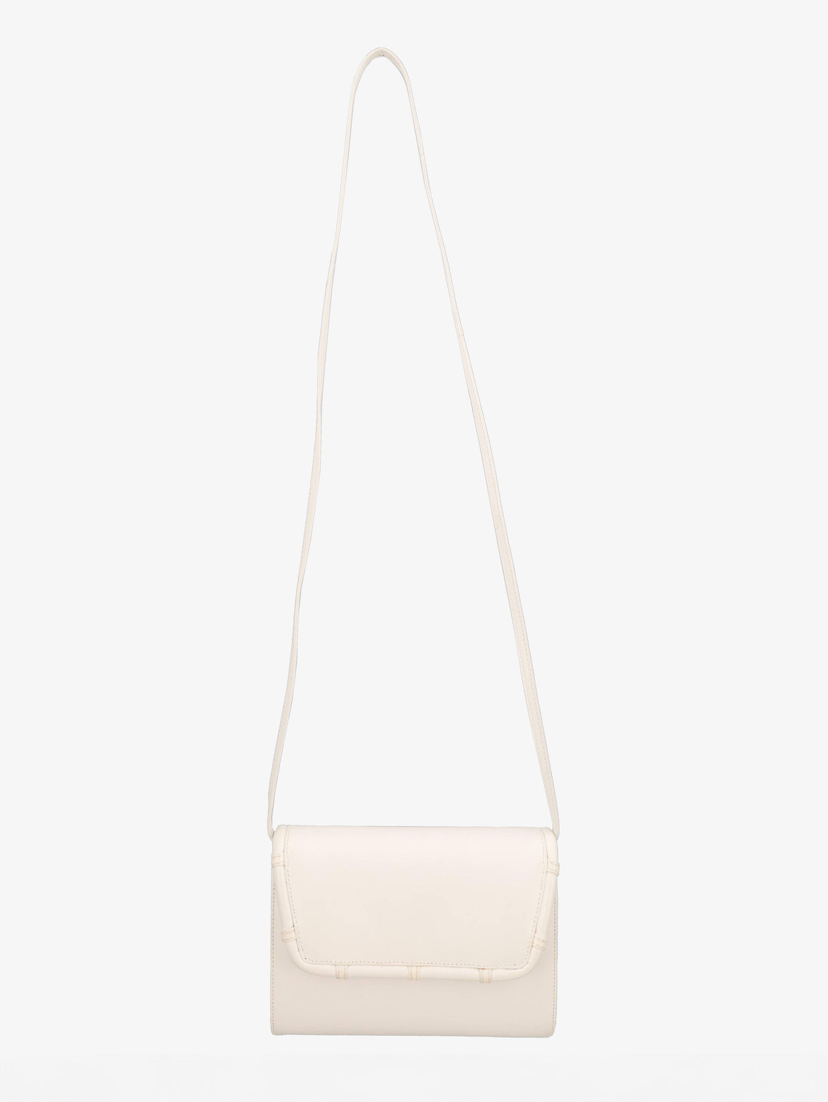 Vintage White Leather Shoulderbag WCV300625.44  Vintage 