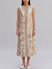 Vintage Couture Embroidered Long Vest AR126  Vintage 