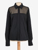 Basile Black Shirt With Transparent Detail W2511.72  Basile 