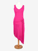 Abito Asimmetrico Fucsia Ungaro