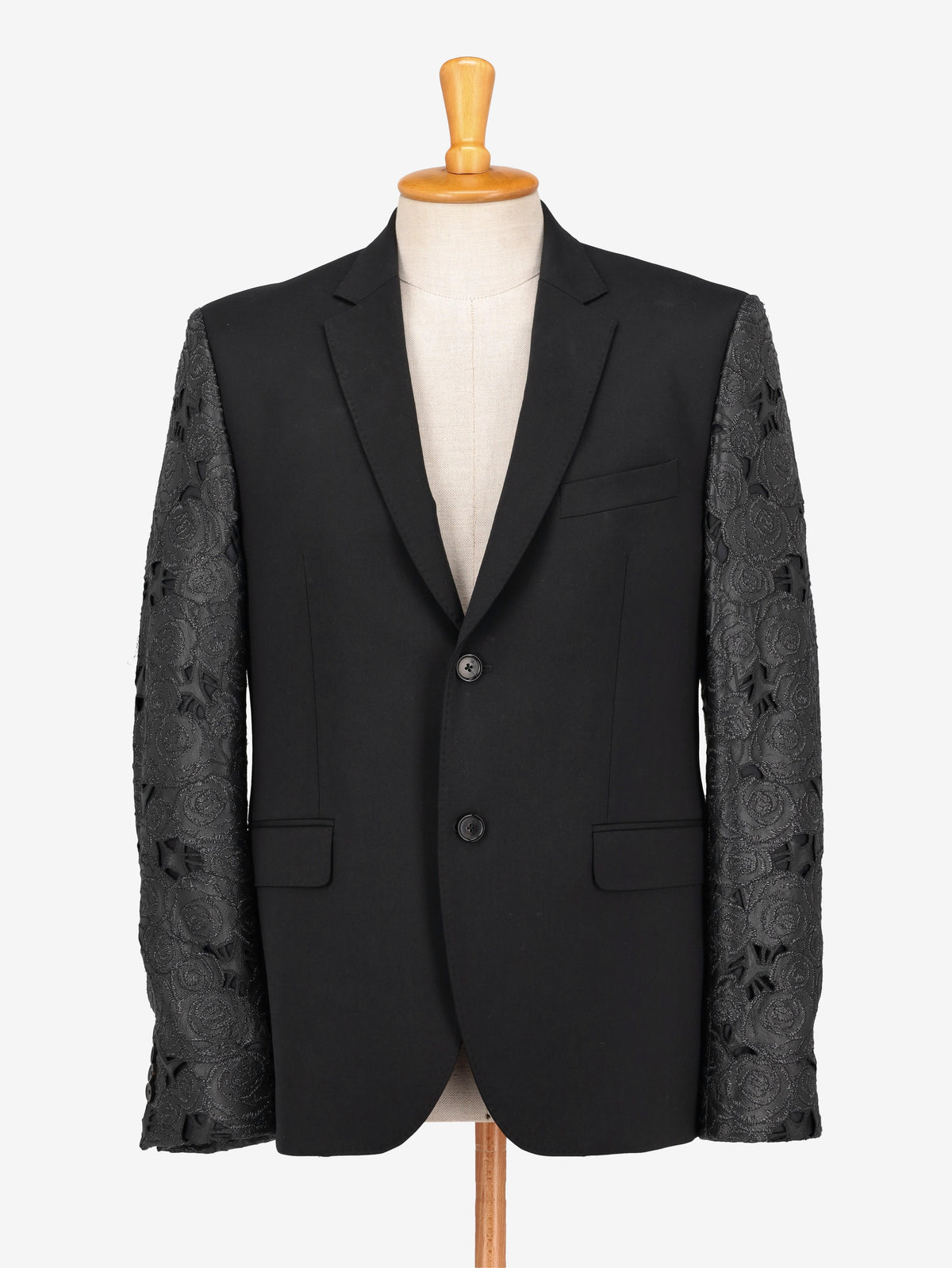 Richmond Leather Insert Blazer WCV250809.01  John Richmond 