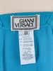 Gianni Versace Teal Blue Sleeveless Mini Dress CVB23.44.14  Gianni Versace 