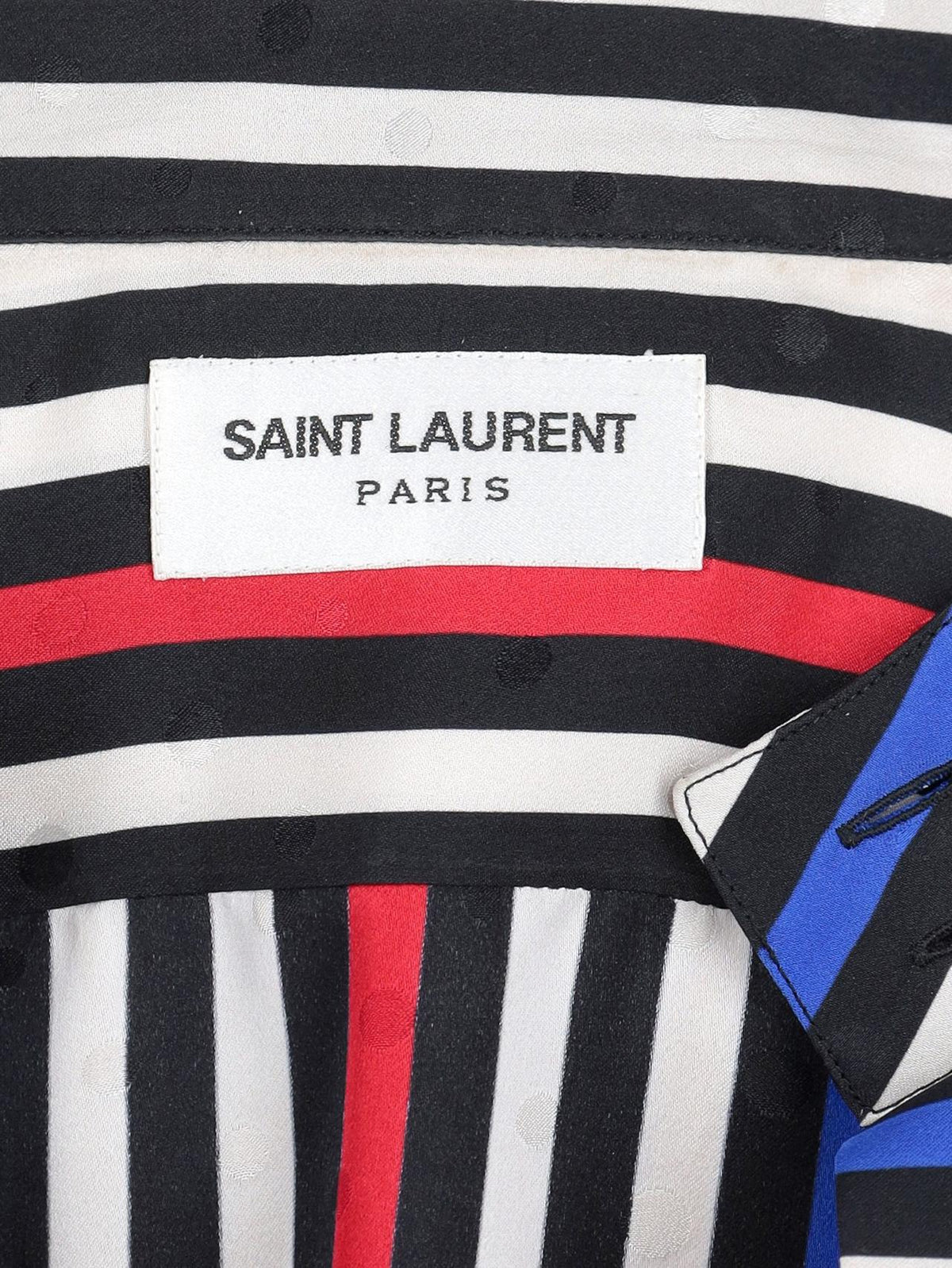 Saint Laurent Paris Striped Blouse WCV112504  Saint Laurent 