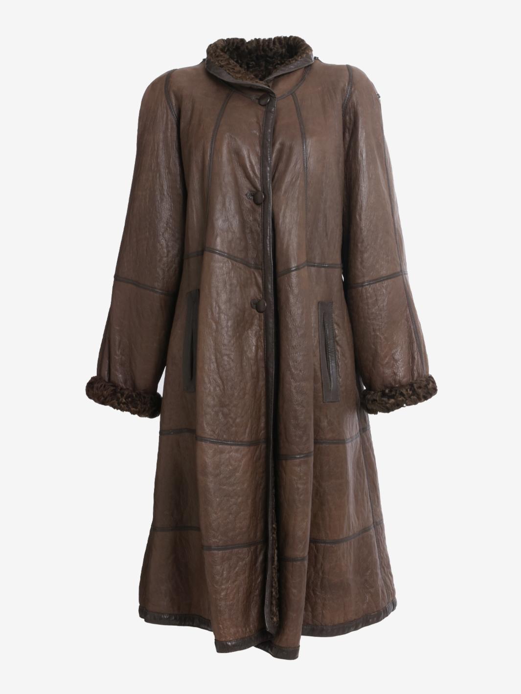 Vintage Leather Reversible Coat MR70025  Vintage 