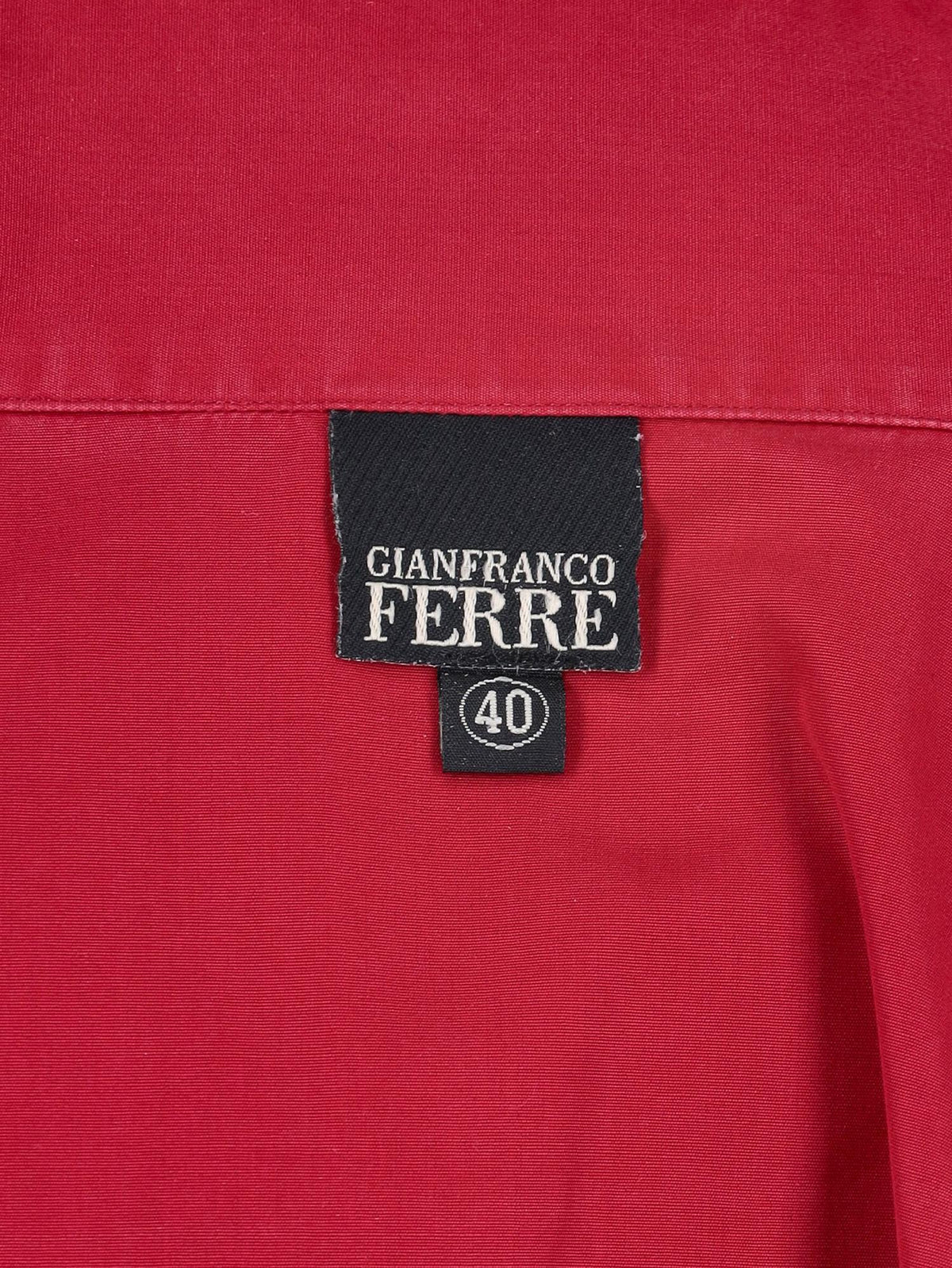 Gianfranco Ferré Red Shirt WCV30052025.4.5  Gianfranco Ferré 