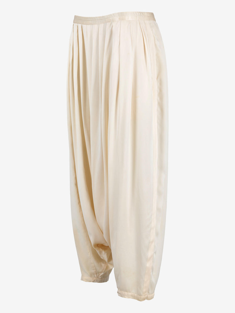 Luciano Soprani Silk Harem Pants W100524.37  Luciano Soprani 