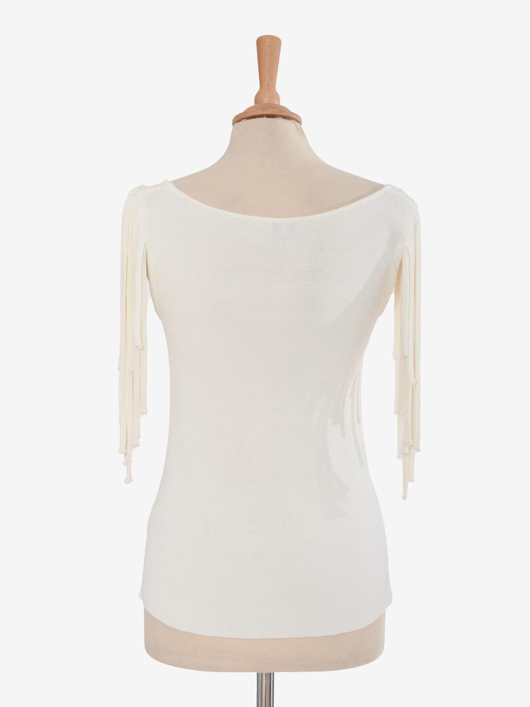 Maglia Emporio Armani con frange