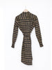 2020 Cavalli e Nastri chemisier dress with geometric print W22070401  Cavalli e Nastri 
