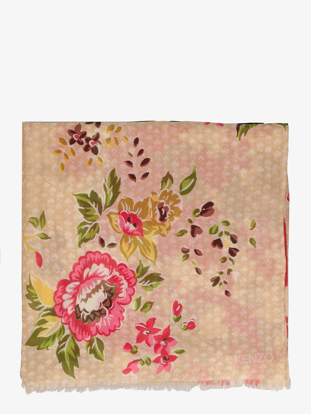 Kenzo Flowered Scarf