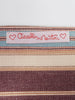 Y2K Cavalli e Nastri  clutch bag in brown, beige and baby blue stripes W22033121  Cavalli e Nastri 