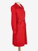 Valentino Red Long-Sleeved Dress MR120725.2  Valentino Boutique 