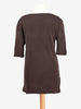 Top in cioccolato Fendi