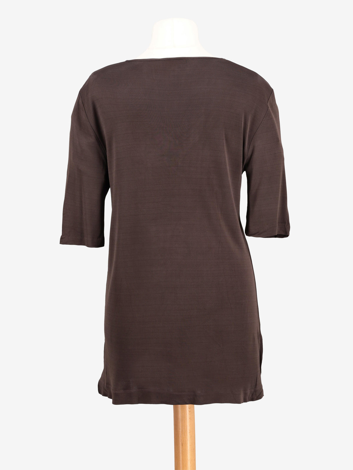 Top in cioccolato Fendi