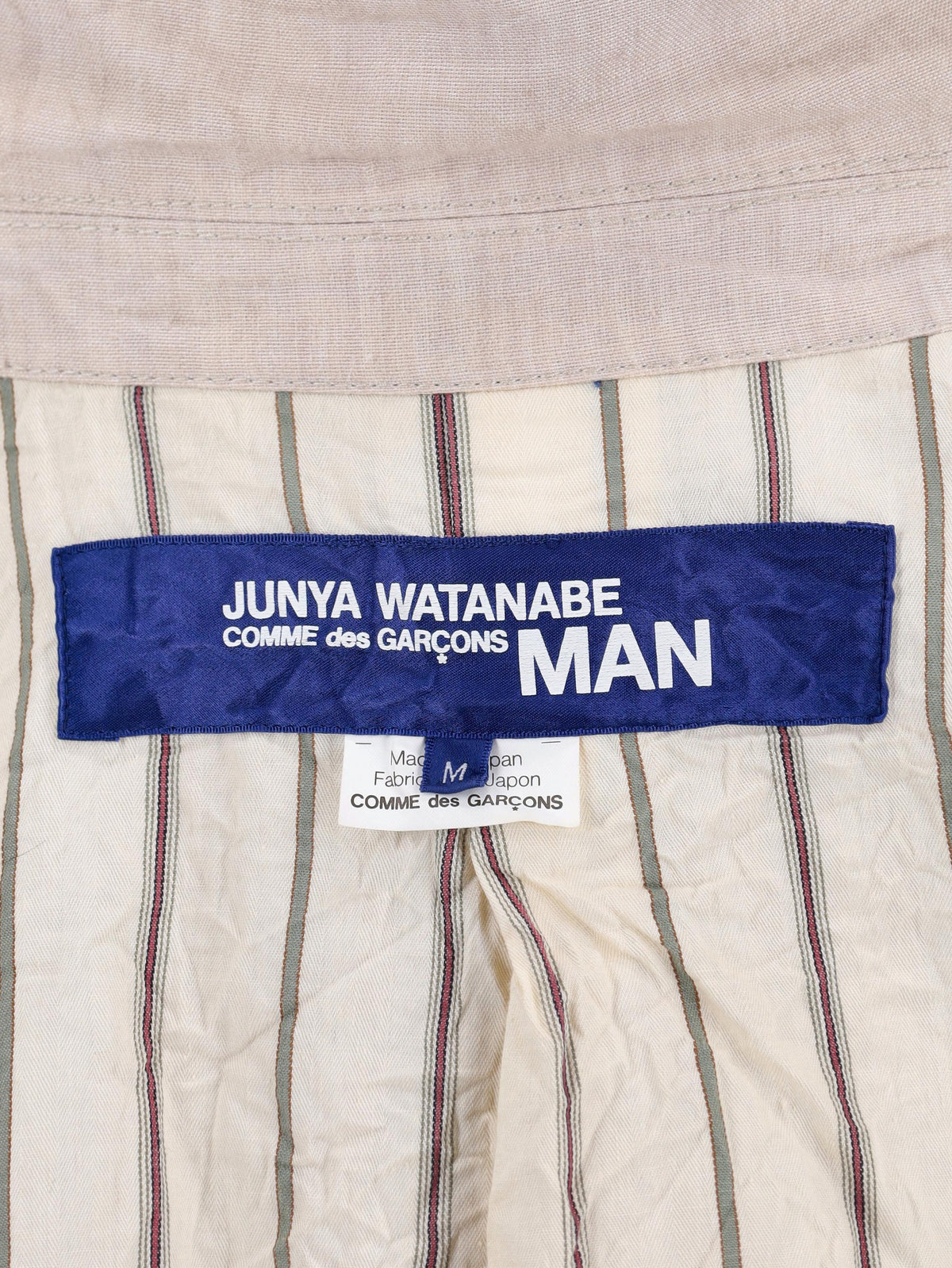 Junya Watanabe 亚麻西装外套