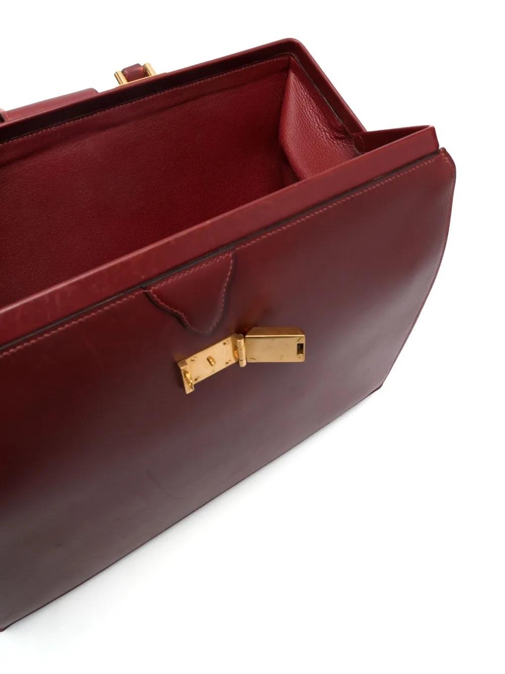 Hermès Burgundy Doctor Bag WCV23032902  Hermès 