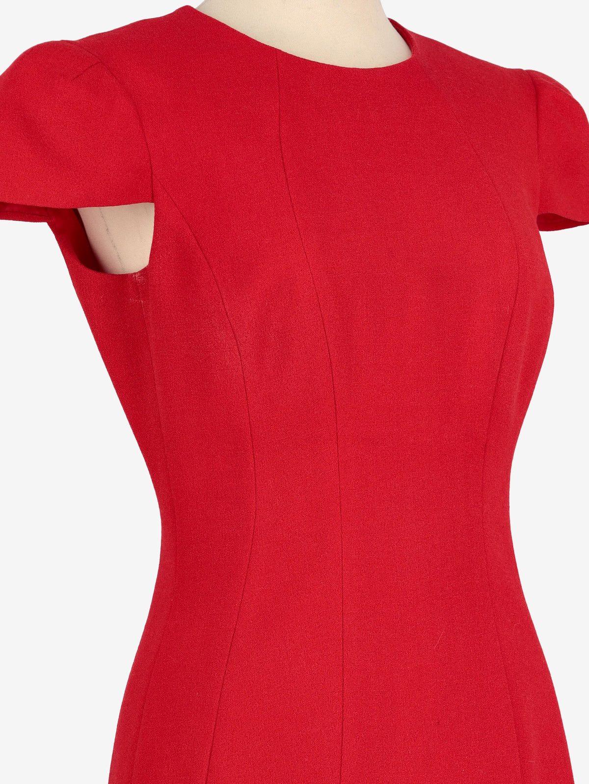 Alexander McQueen Red Dress WCV161224_103  Alexander McQueen 