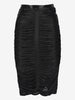 Yves Saint Laurent Draped Midi Skirt W7426.49  Yves Saint Laurent 