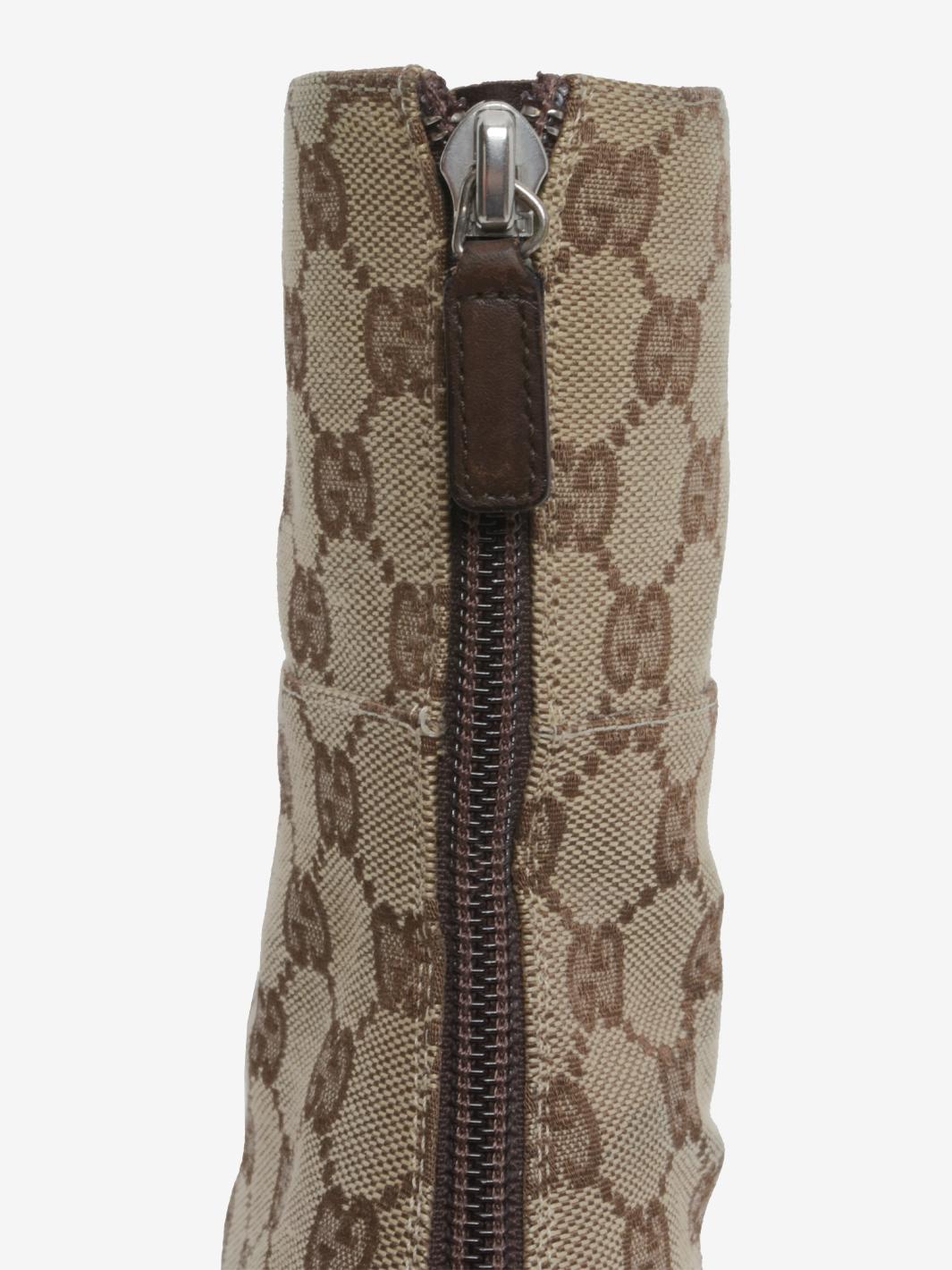 Gucci Monogram 靴子 - 90 年代