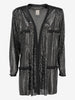 Gianni Versace Couture - Black Metallic Mesh Tunic Dress AR113  Gianni Versace 