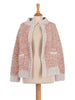 Junya Watanabe PInk Melange Cardigan