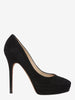 Jimmy Choo Décolleté in black suede leather W08032301  Jimmy Choo 