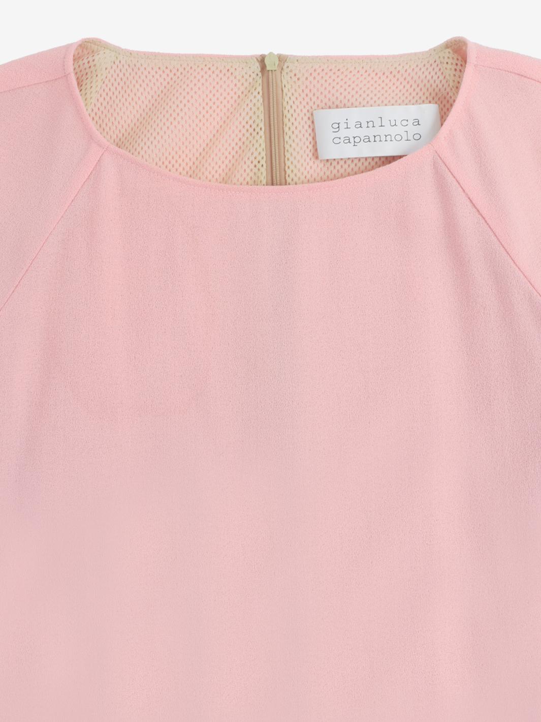 Gianluca Capannolo Pink Midi Dress