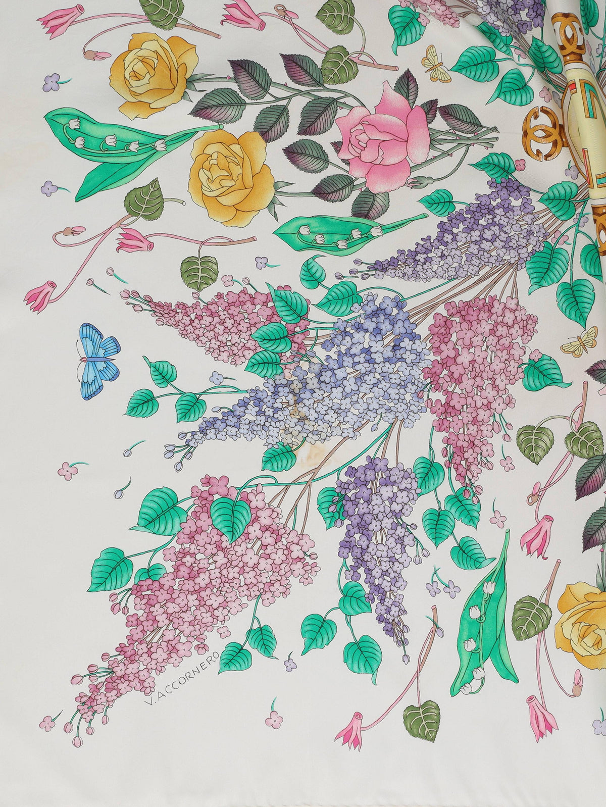 Gucci Flora Foulard By V. Accornero W24121228  Gucci 