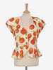 Vintage suit in mandarin pattern